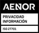 Sello AENOR privacidad_informacion_iso27701_POS